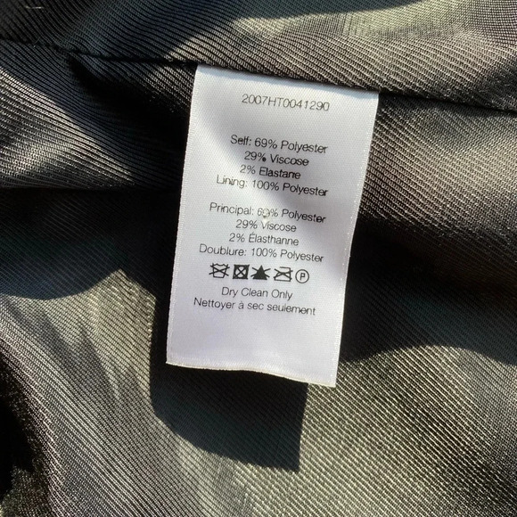 Veronica Beard Jacket Women’s 8 Houndstooth Cutaway Dickey Blazer - Picture 5 of 8